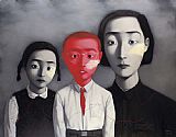 Zhang Xiaogang A Big Family painting
